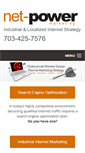 Mobile Screenshot of net-powerinc.com